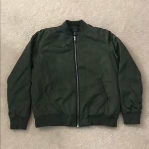 Green Bomber Jacket